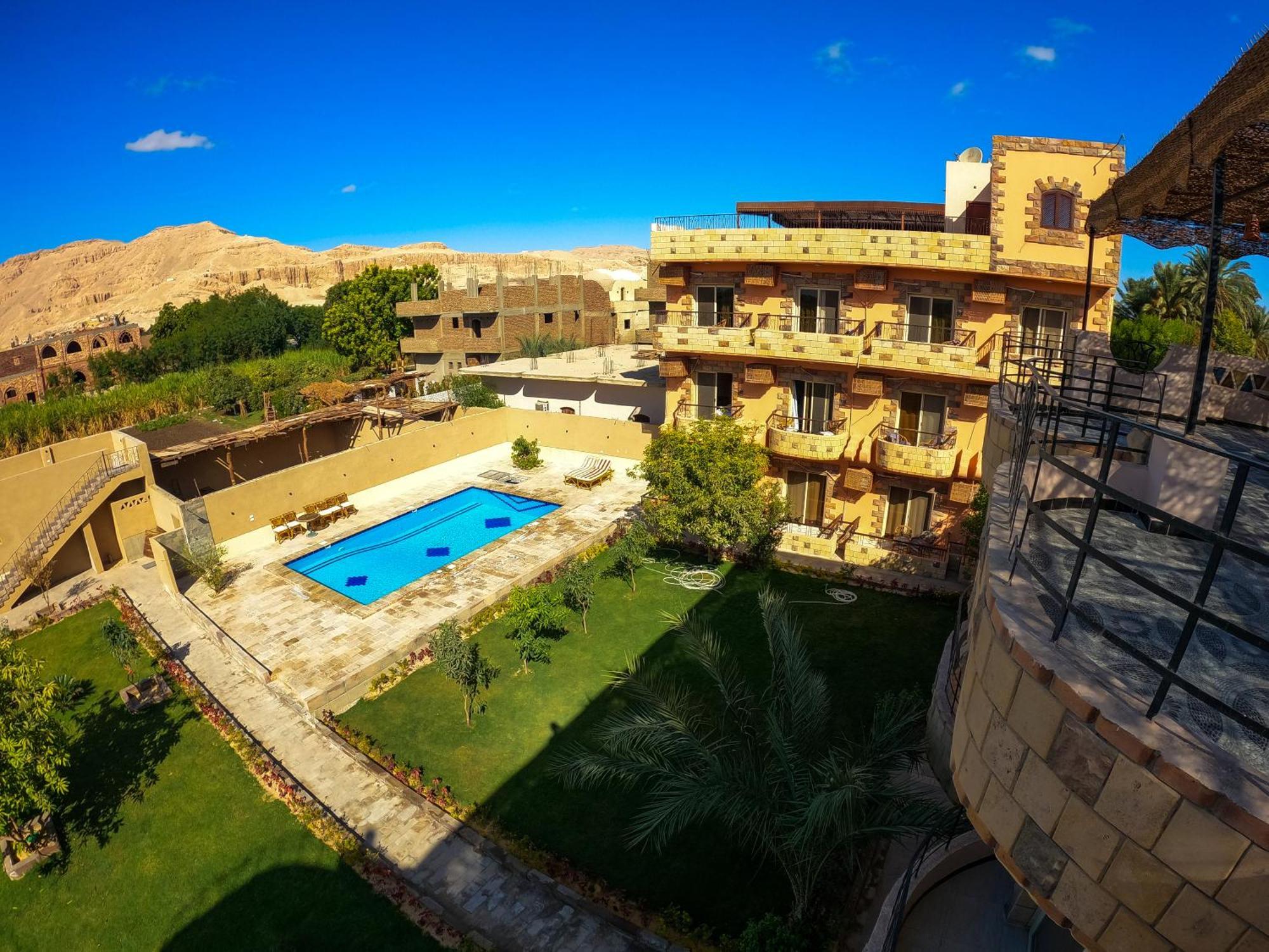 New Memnon Hotel Luksor Exterior foto